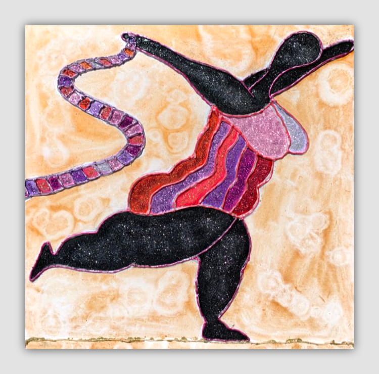 Dancer With-Violet-Ribbon